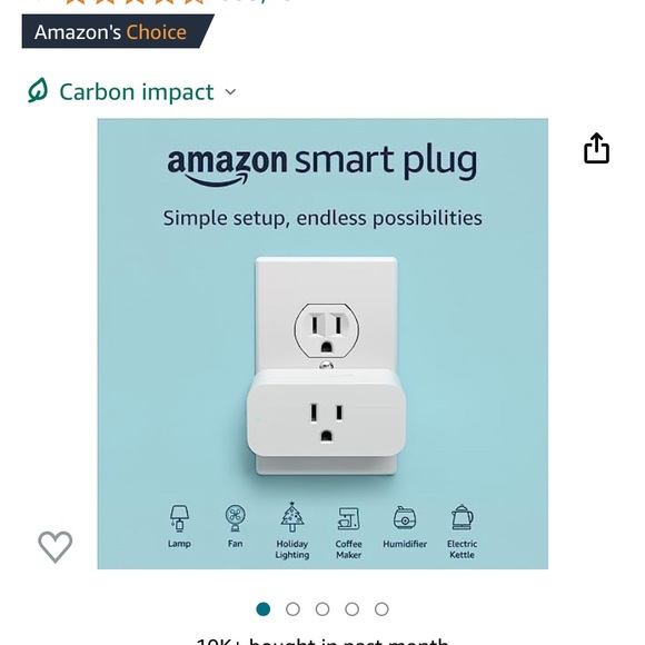 Amazon Smart Plug - Picture 2 of 3